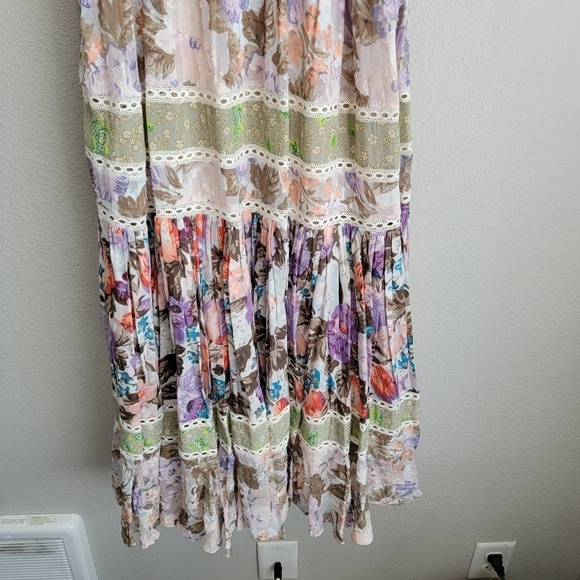 Rebecca Taylor Mixed Print Dress size 6 NWT - Picture 6 of 10